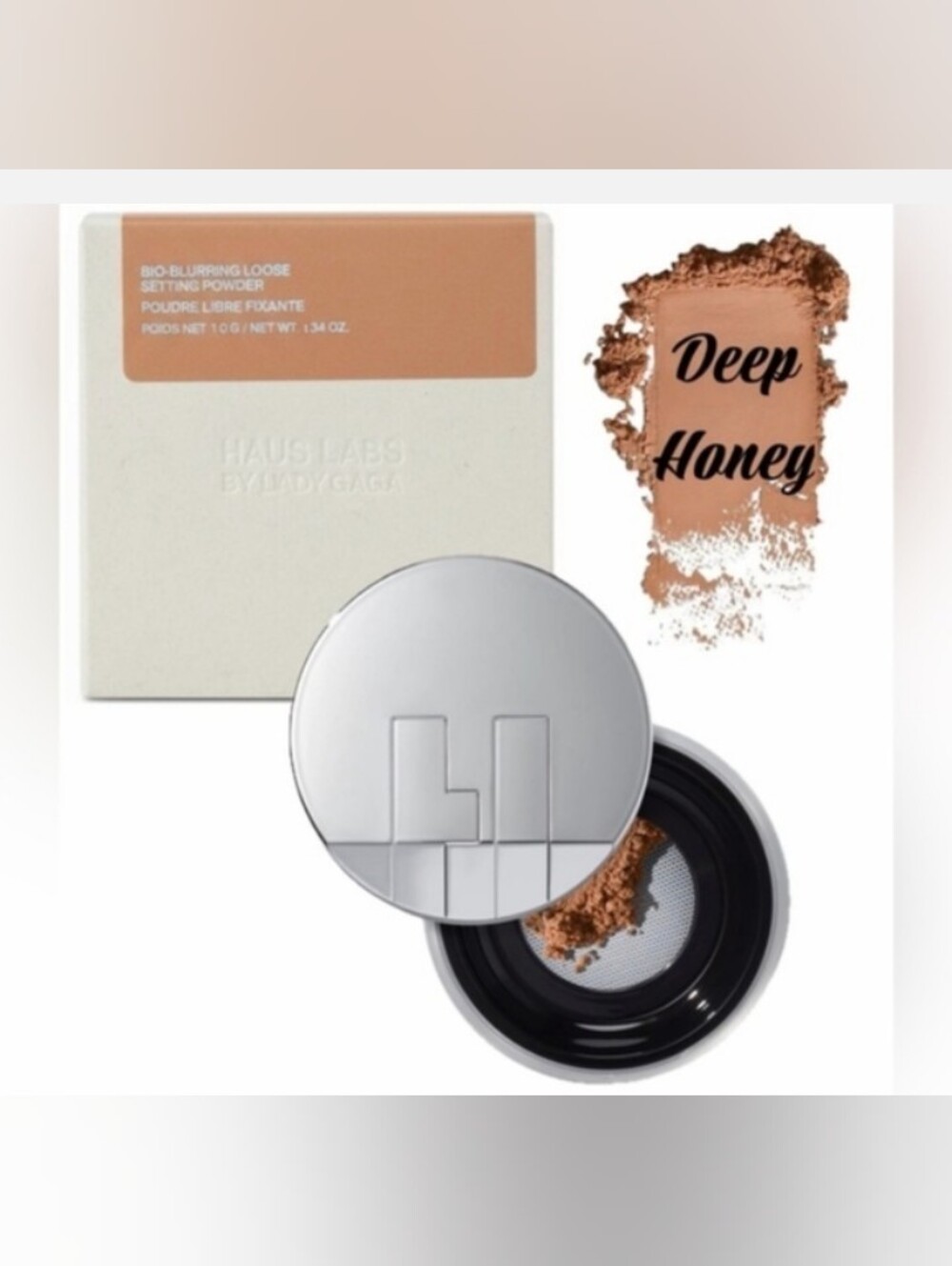 Haus Labs By Lady Gaga Deep Honey Loose Setting Powder - Deep Honey